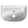 Aqualine keramické umývátko 40 x 25 cm bílá 4000