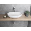 Aqualine keramické umyvadlo na desku 50,5 x 37 cm bílá 50361