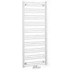 Bruckner Albrecht otopné těleso 600 x 1570 mm středové připojení bílá 600.118.4