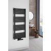 Bruckner Grunt otopné těleso rovné 500 x 1050 mm středové připojení černá mat 600.121.6