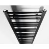 Bruckner Albrecht otopné těleso 400 x 1570 mm středové připojení černá mat 600.113.6