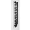 Bruckner Albrecht otopné těleso 400 x 1570 mm středové připojení černá mat 600.113.6