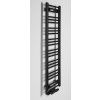 Bruckner Albrecht otopné těleso 400 x 1250 mm středové připojení černá mat 600.112.6