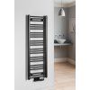 Bruckner Albrecht otopné těleso 400 x 1250 mm středové připojení černá mat 600.112.6