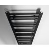 Bruckner Albrecht otopné těleso 400 x 1250 mm středové připojení černá mat 600.112.6
