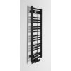 Bruckner Albrecht otopné těleso 400 x 930 mm středové připojení černá mat 600.111.6
