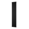 24811 koupelnovy radiator tubus 2 cerna barva