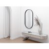 23243 zrcadlo bez osvetleni nebra black