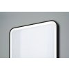23181 zrcadlo s led osvetlenim borken black