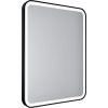 23182 zrcadlo s led osvetlenim borken black