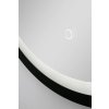 23177 zrcadlo s led osvetlenim geisa black