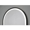 23135 zrcadlo s led osvetlenim erfurt black