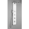 Polysan Spirit Square termostatický sprchový panel nástěnný 250 x 1550 mm bílá 81151