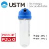 USTM WFW1 SL 10" EMI KPL vodní filtr 1" 8bar 30°C