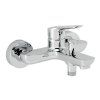 Novaservis Metalia 54 vanová baterie bez příslušenství nástěnná 150 mm chrom 54020/1,0