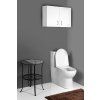 Aqualine Keramia Fresh koupelnová skříňka horní 60 x 50 x 20 cm bílá 52363