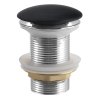 Sapho umyvadlová výpust 5/4“ click-clack zátka černá 2401-931