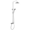 Bruckner Baron sprchový sloup s pákovou baterií chrom 612.139.1