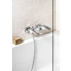 Sapho Latus vanová baterie nástěnná 150 cm chrom 1102-70