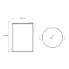 24924 odpadkovy kos soft close 5l 205265205 mm
