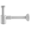 Bruckner Crono umyvadlový sifon 5/4 odpad 32 mm bílá 151.108.0