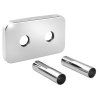 Bruckner Wicher krycí rozeta pro středové připojení 50 mm chrom 600.315.1