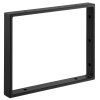 Sapho Podpěrná konzole 350 x 280 x 40 mm lakovaná ocel černá mat 1ks 30375