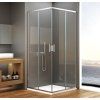 Bruckner Borg čtvercová sprchová zástěna 800 x 800 x 1950 mm čiré sklo 751.180.1