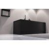 Polysan COUVERT panel čelní 180 x 52 cm černá mat pravý 72858.21