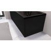 Polysan COUVERT panel boční 80 x 52 cm černá mat 72856.21