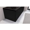Polysan PLAIN panel čelní 180 x 59 cm černá mat pravý 72804.21