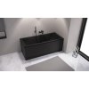 Polysan PLAIN panel čelní 180 x 59 cm černá mat pravý 72804.21