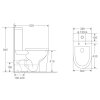 27283 kombi wc robusto tornado se slim sedatkem soft close