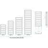 25613 koupelnovy radiator perth bila barva