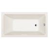 Polysan NOEMI obdélníková vana 160 x 80 x 39 cm ivory 71722.40