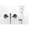 Novaservis Metalia 54 vanová baterie 150 mm s 3-polohovou sprchou chrom 54021,0