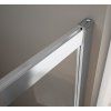 Bruckner Borg čtvercová sprchová zástěna 900 x 900 x 1950 mm čiré sklo 751.190.1
