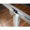 Bruckner Borg čtvercová sprchová zástěna 900 x 900 x 1950 mm čiré sklo 751.190.1
