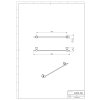 Novaservis Metalia 3 držák ručníků 450 mm chrom 6327,0