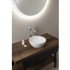 GSI Pura umyvadlo na desku 32 cm bez otvoru pro baterii bez přepadu keramické bílá Extra Glaze 885411