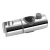 Bruckner držák pro sprchovou tyč 25 mm plast chrom 612.139.3