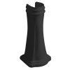 Kerasan Retro universální keramický sloup k umyvadlům 56,69,73 cm černá mat 107031