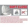 Kerasan Retro wc sedátko Soft Close duroplast černá mat 108831