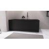Polysan Plain panel čelní 150 x 59 cm levý černá mat 72597.21