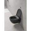 GSI Pura Eco závěsná wc mísa Swirlflush 36x55cm keramika černá mat 880726