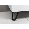 Aqualine nábytková nožička výška 103 mm černá mat 30320