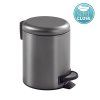 Gedy Potty odpadkový koš 3l Soft Close šedá 320981