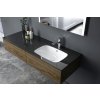 Sapho Nuovo keramické umyvadlo pod desku 55 x 38 cm s přepadem bílá 50354