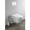 Alcaplast AM102/1120 Jádromodul komplet do bytových jader se závěsným WC RIMLESS Sapho AVVA 100315 s integrovanou baterií a bidetovou sprškou