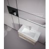 Sapho Practico keramické umyvadlo nábytkové 80 x 40 cm s otvorem pro baterii s přepadem bílá 44080